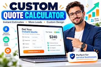 build a custom quote calculator with lead capture for your website