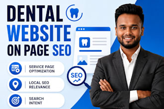 do on page SEO for dentist and dental practice websites