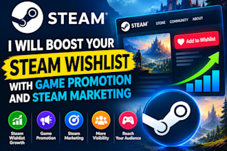 boost your steam wishlist with game promotion