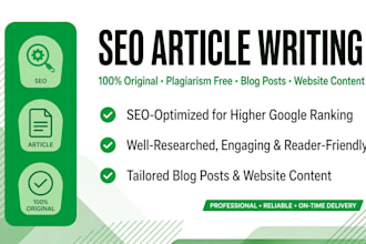 write SEO article in english and urdu