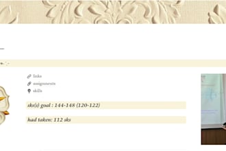 create a notion template for students