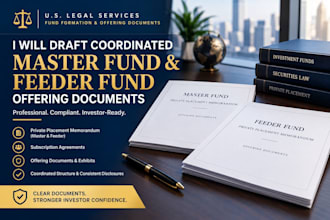 draft coordinated master fund and feeder fund offering documents