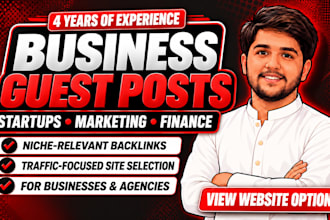 do expert business guest posting with high authority SEO backlinks