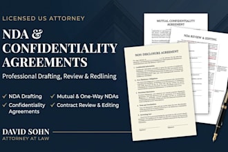 draft an airtight nda and non disclosure agreement as a US attorney
