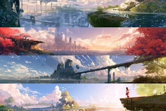 do anime background art for visual novel