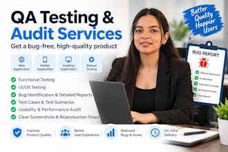 website accessibility and usability QA testing report