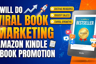 do viral book marketing and amazon kindle ebook promotion