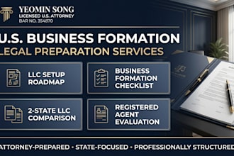 draft a comprehensive llc setup roadmap for your new business