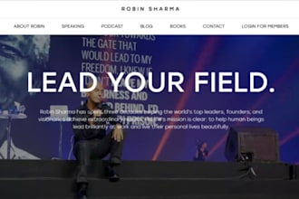 design squarespace motivational speaker website keynote speaker coach website
