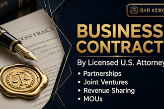 draft a custom business collaboration and revenue sharing contract