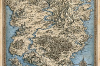 create a custom fantasy map for your dnd adventure