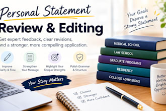 edit your medical school or residency personal statement