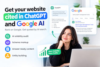 do GEO, aeo and ai SEO to get your website cited in chatgpt, google gemini