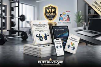 create a personalized fitness plan, workout program, and nutrition guide