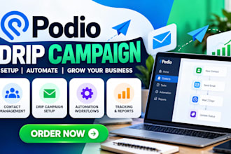 set up drip campaigns, lead nurturing, email automation, and lead generation