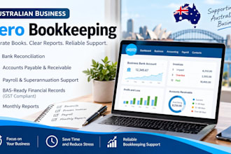 provide expert xero bookkeeping for australian smes