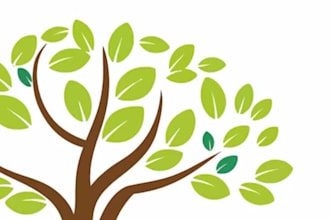 design unique tree service logo for you
