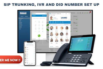 set up sip trunk issabel vitalpbx phone system 3cx setup voip setup ivr dialer