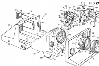do patent utility design drawing for china and uspto filling