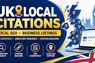 build UK local citations for your business and improve nap consistency