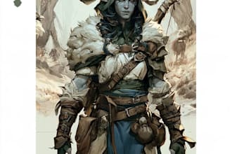 dnd character art and dnd character art