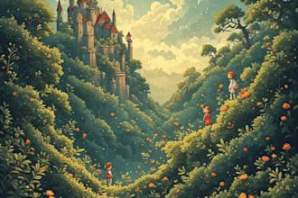 create book illustrations using ai, picture book illustrator