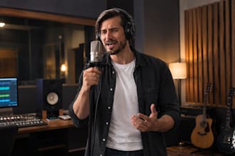 record male pop vocalist and edm ghost producer
