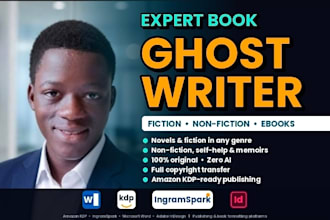 ghostwrite your novels and nonfiction books