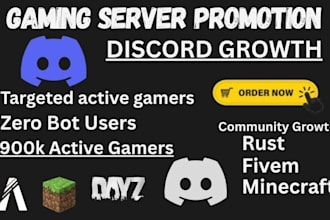 discord server promotion, discord advertising, minecraft gaming server promotion