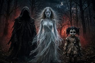 write a short horror movie script or youtube short film script