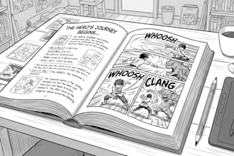 develop your rough comic idea into a compelling story treatment and plot