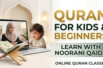 teach quran for kids and beginners with noorani qaida online