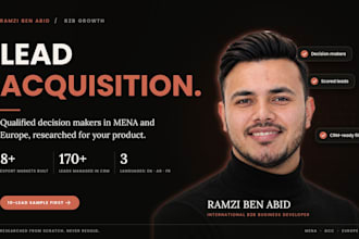 build your b2b lead list for mena and europe