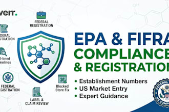 handle your epa registration and fifra compliance for the US market