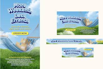design marketing banners, email graphics, and campaign creatives