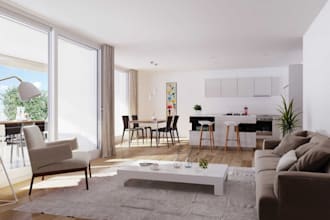 create sketchup interior designs and realistic 3d renderings