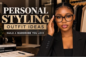 help you style outfit, be your personal stylist and build personalized wardrobe