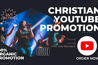 do christian youtube video promotion to christ lovers