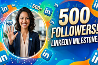 organic linkedin growth with real 500 followers fast