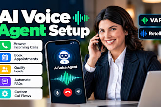build ai voice agent for inbound calls appointment booking bot ai receptionist