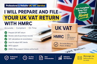 prepare and file your UK vat return with hmrc