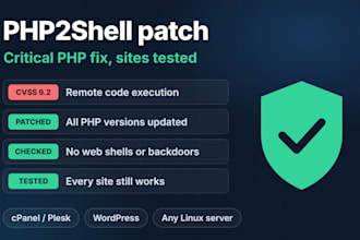 patch your server against the critical php2shell vulnerability