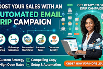set up email drip campaigns and marketing automation