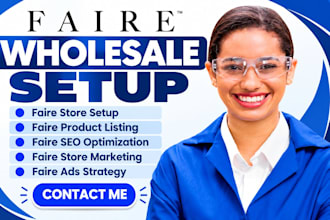 do faire wholesale shop setup faire store marketing faire product faire ads