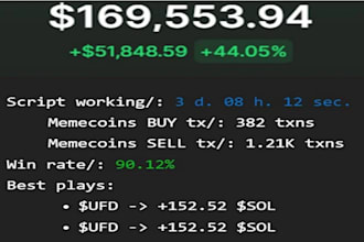 build solana arbitrage bot, mev, sniper, pump fun, sandwich, volume on sol, eth