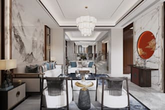 house exterior and interior design, commercial space design