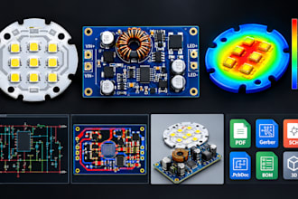 design aluminium mcpcb,high power led driver with thermal design