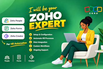 integrate zoho people, zoho forms and zoho creator for HR automation