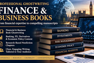 ghostwrite your finance, banking or business book