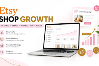 promote etsy shop email campaign referral marketing audits external traffic